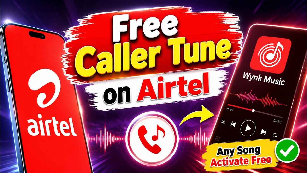 How to Set Free Caller Tune in Airtel Using Wynk Music | Activate Any Song Caller Tune Free