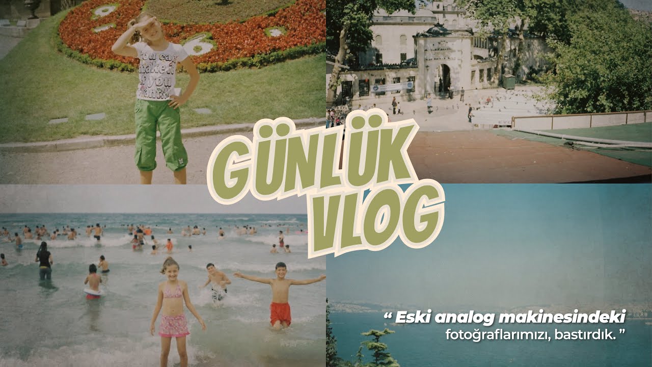 ANALOG MAKİNEM📽️ | Çocukluk Fotoğraflarım, Çocukluk Saatlerim, Neler Aldım?