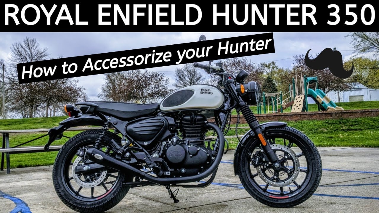 Royal Enfield Hunter — аксессуары! Всё в сборе — вау!