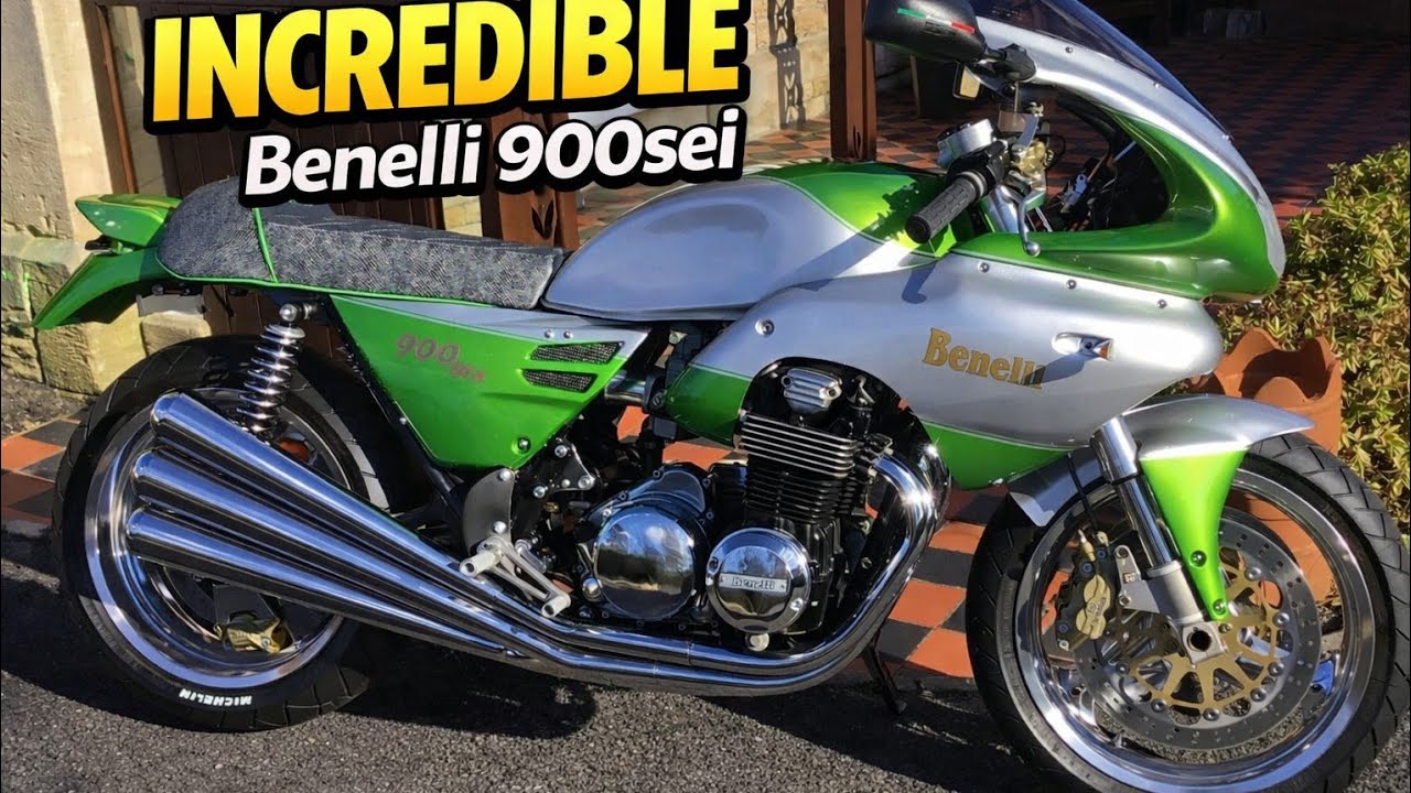6 Cylinder Masterpiece. Benelli 900sei
