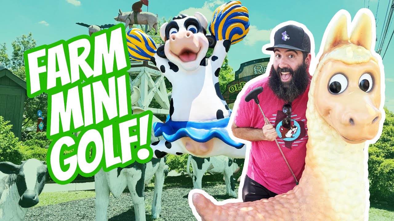 Hog Wild Mini Golf in Pigeon Forge!