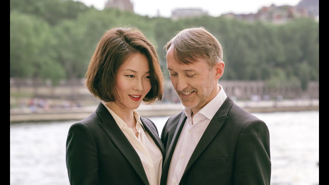 Gustav Adolf Merkel - Sonate for 4 hands in D minor op. 30/3 -  Shin-Young Lee & Olivier Latry