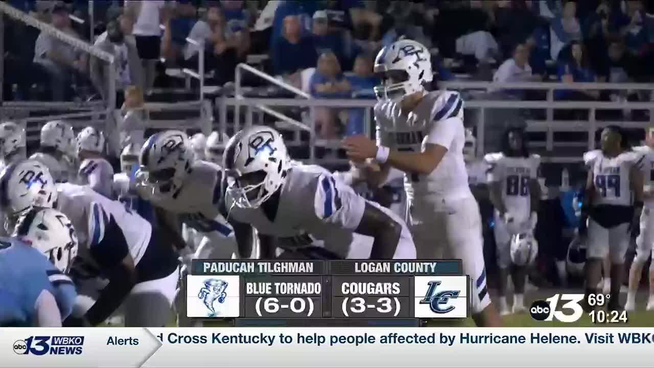 Football Friday Night 10-4-24: Paducah Tilghman vs Logan County