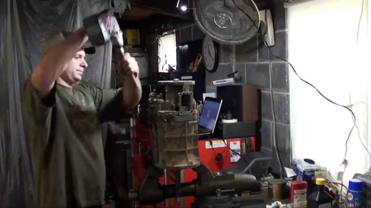 manual transmission rebuild part 6 AX15 .