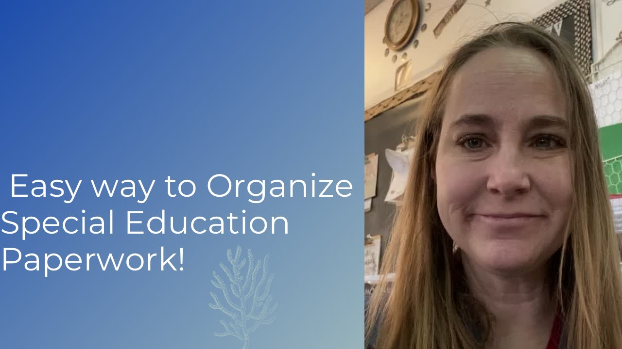 Staying Organized in Special Education #paperwork, #organization, #specialeducationclassroom