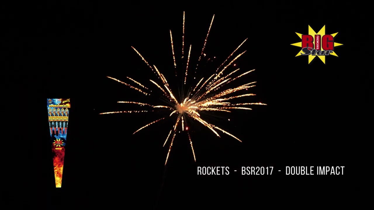 Big Star Fireworks - Rockets - BSR2017 Double Impact