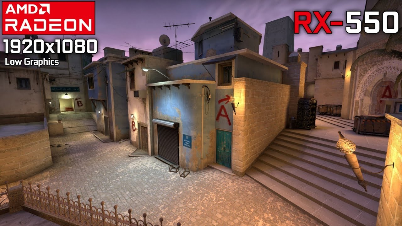 Counter-Strike 2 : i7 3770 + RX 550 4GB