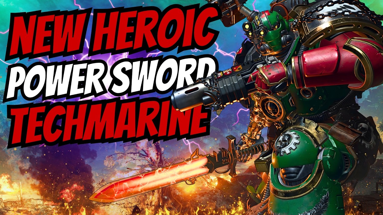 New Heroic Power Sword is Absolutely PERFECT for Techmarine in Space Marine 2 Patch 14