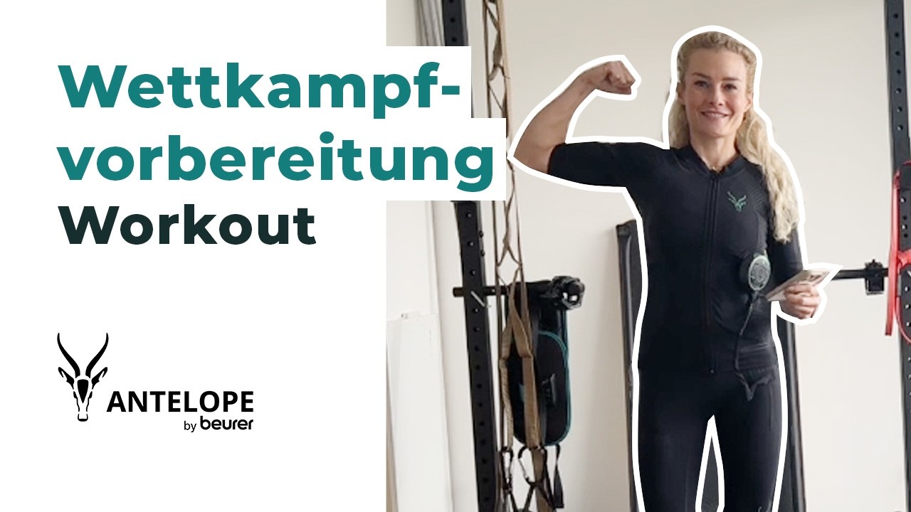 EMS Wettkampfvorbereitung & Power Training mit Jessica Wielens | 40/20 Intervall Workout