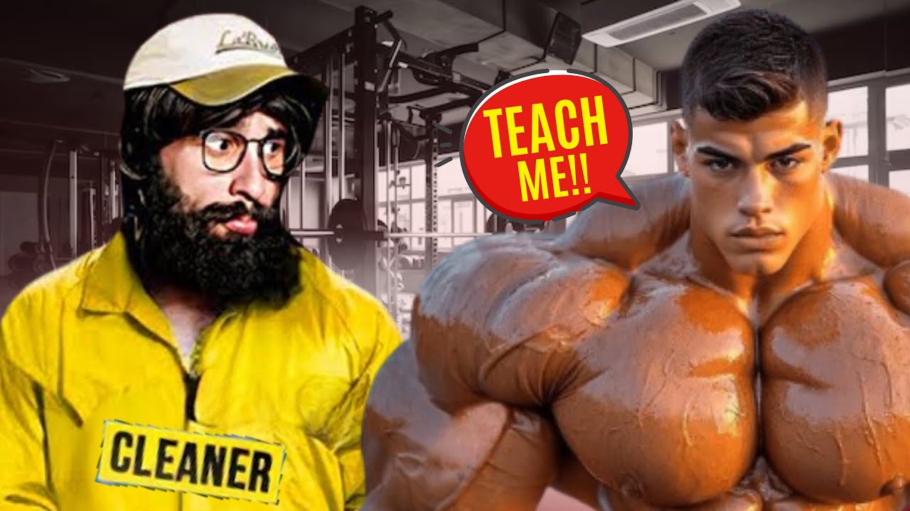 Cleaner Destroys BODYBUILDER in Front of Everyone 😳💪 | Anatoly GYM PRANK