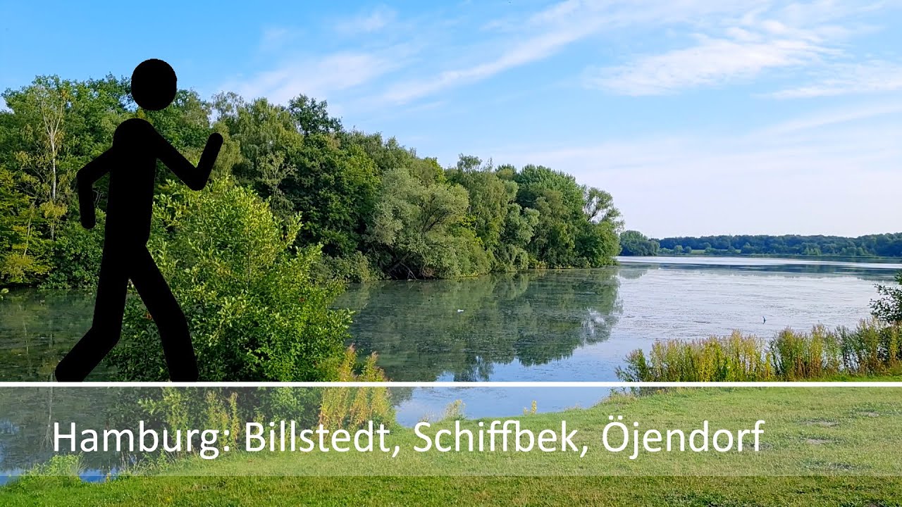 Der Geher in Hamburg: Billstedt, Schiffbek, Öjendorfer Park