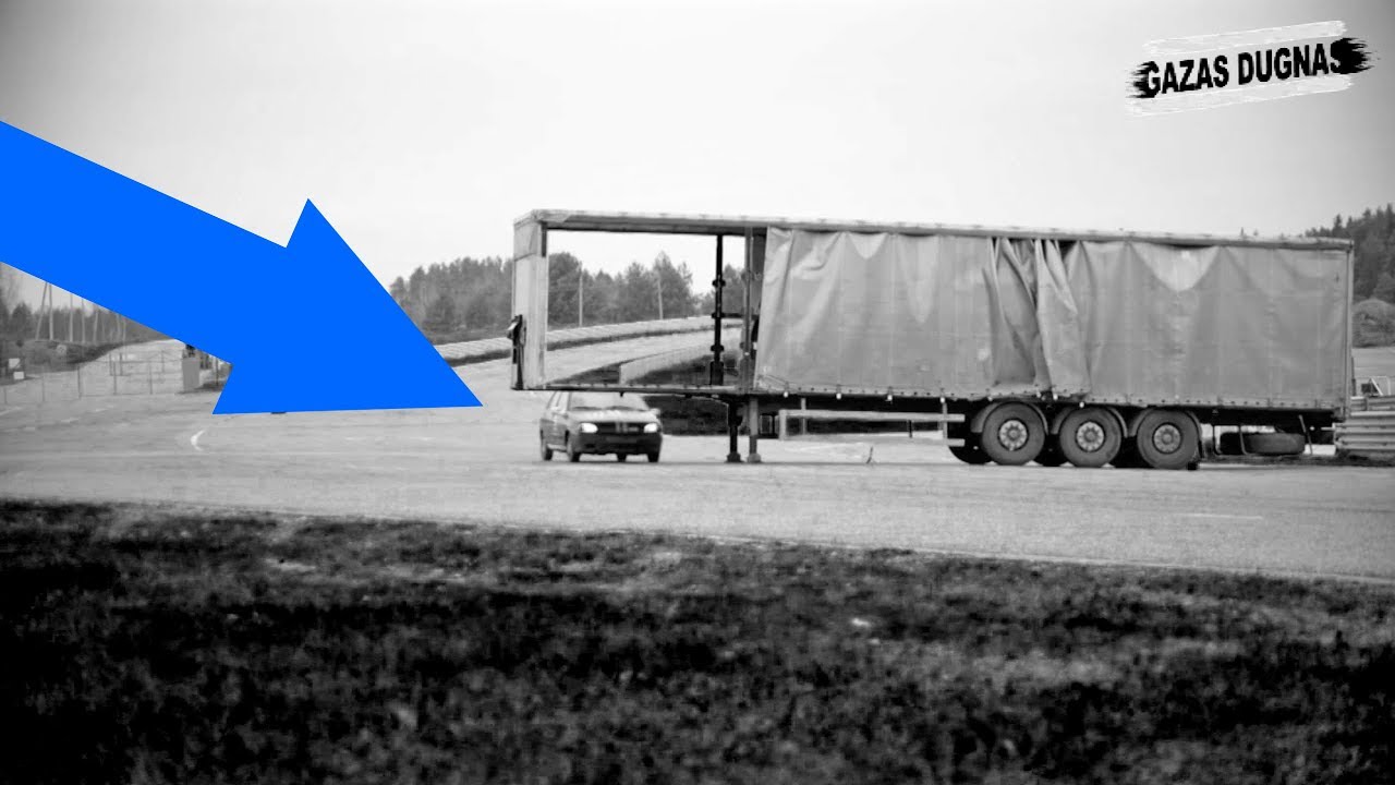 Fūra rauna Renault stogą!/GDTV