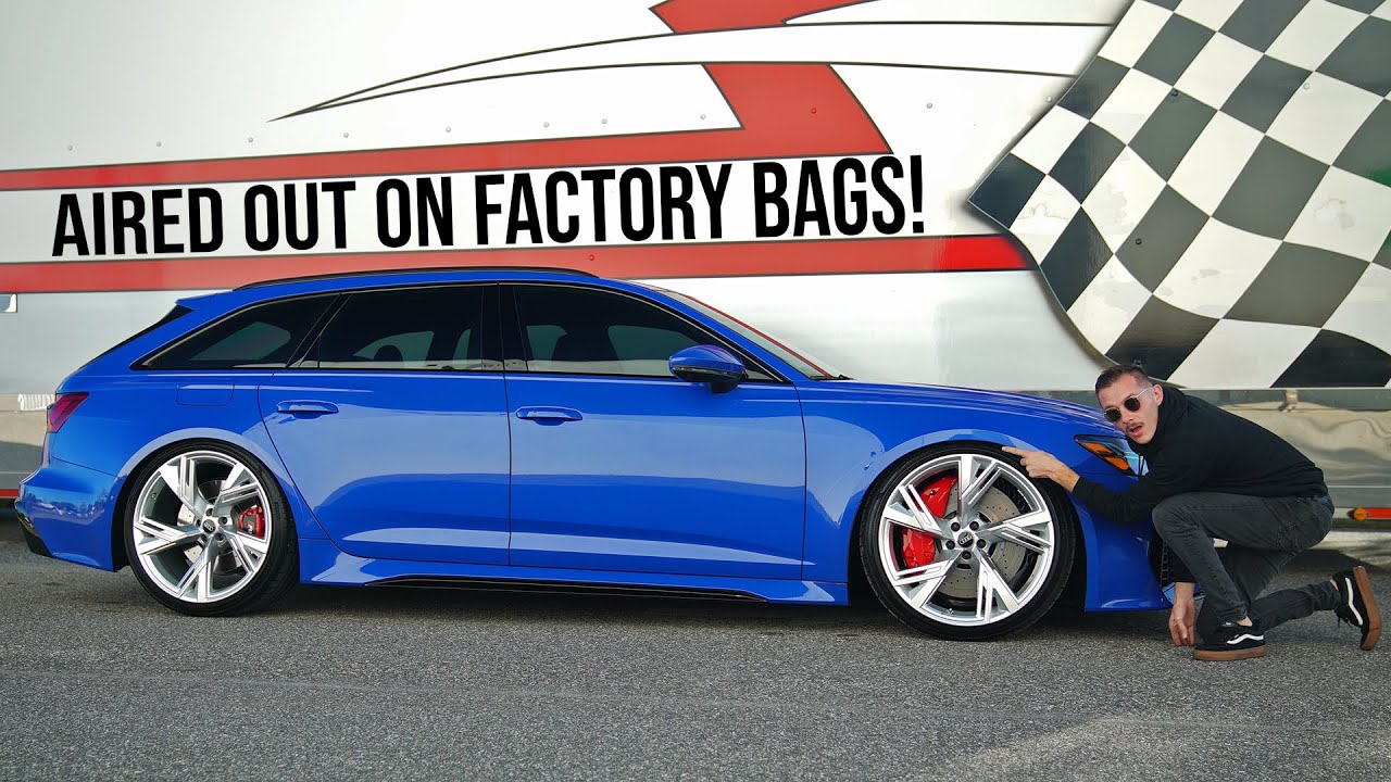 Slamming my 2021 RS6 Avant