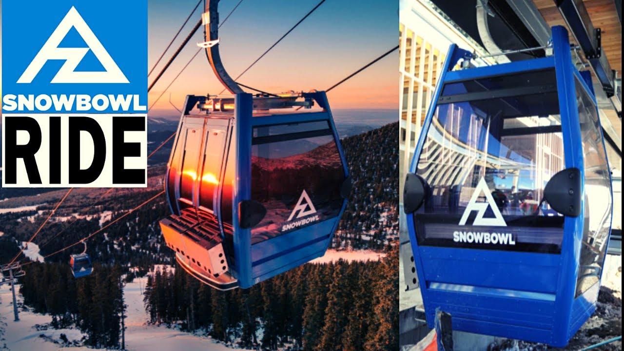 Let's Go Scenic Ride | Arizona Snowbowl Scenic Gondola Ride| Things to do in Flagstaff | Winter Ride