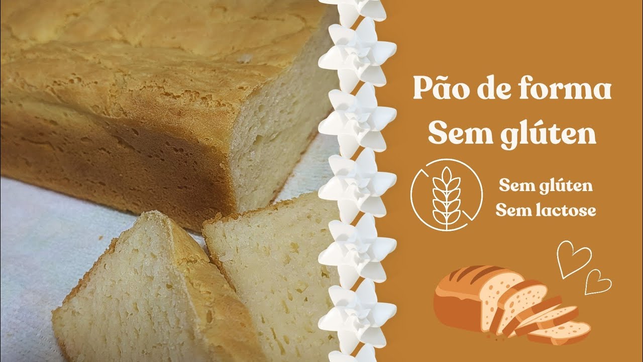 Pão de forma - Sem glúten 🍞🥖✨ #receitas#paosemgluten#receitasemgluten#receitafacies#pão#semlactose