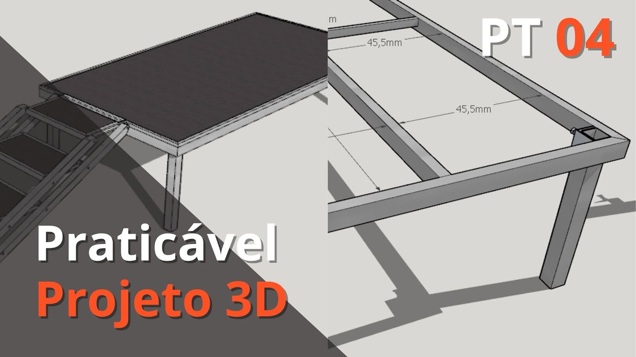 Como fazer Palco Praticáveis - Projeto 3D e Orçamento pt04