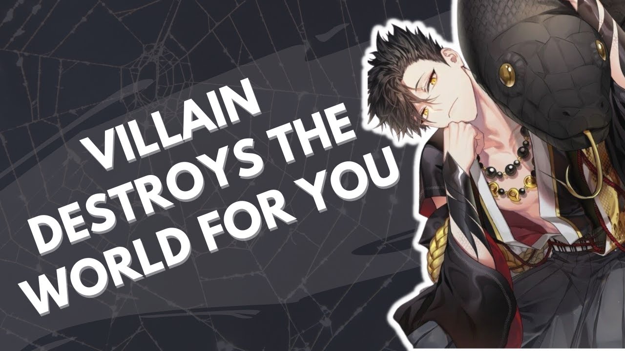 [ASMR] Possessive Villain Destroys the World [ROLEPLAY] [Fantasy] [Yandere] [m4f]