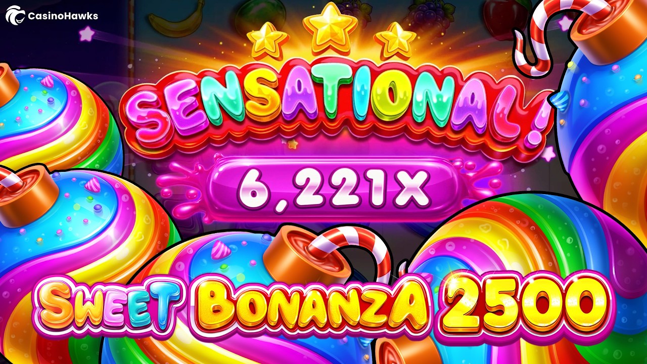 Unbelievable huge win playing Sweet Bonanza 2500 - 6221X