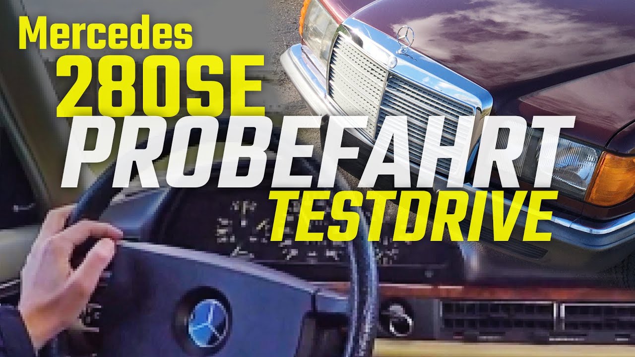 Vollgas 6-Zylinder: Mercedes w126 280SE S-Klasse 1985 – Testdrive / Probefahrt POV Germany #asmrcar