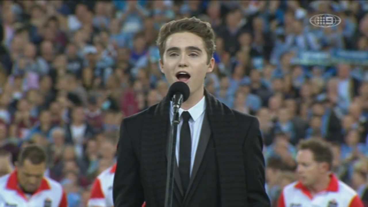 State Of Origin 2013, National Anthem (Harrison Craig)