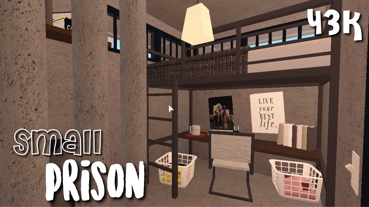 Small Prison, 43k || Town Series Interior Ep 6 || ROBLOX