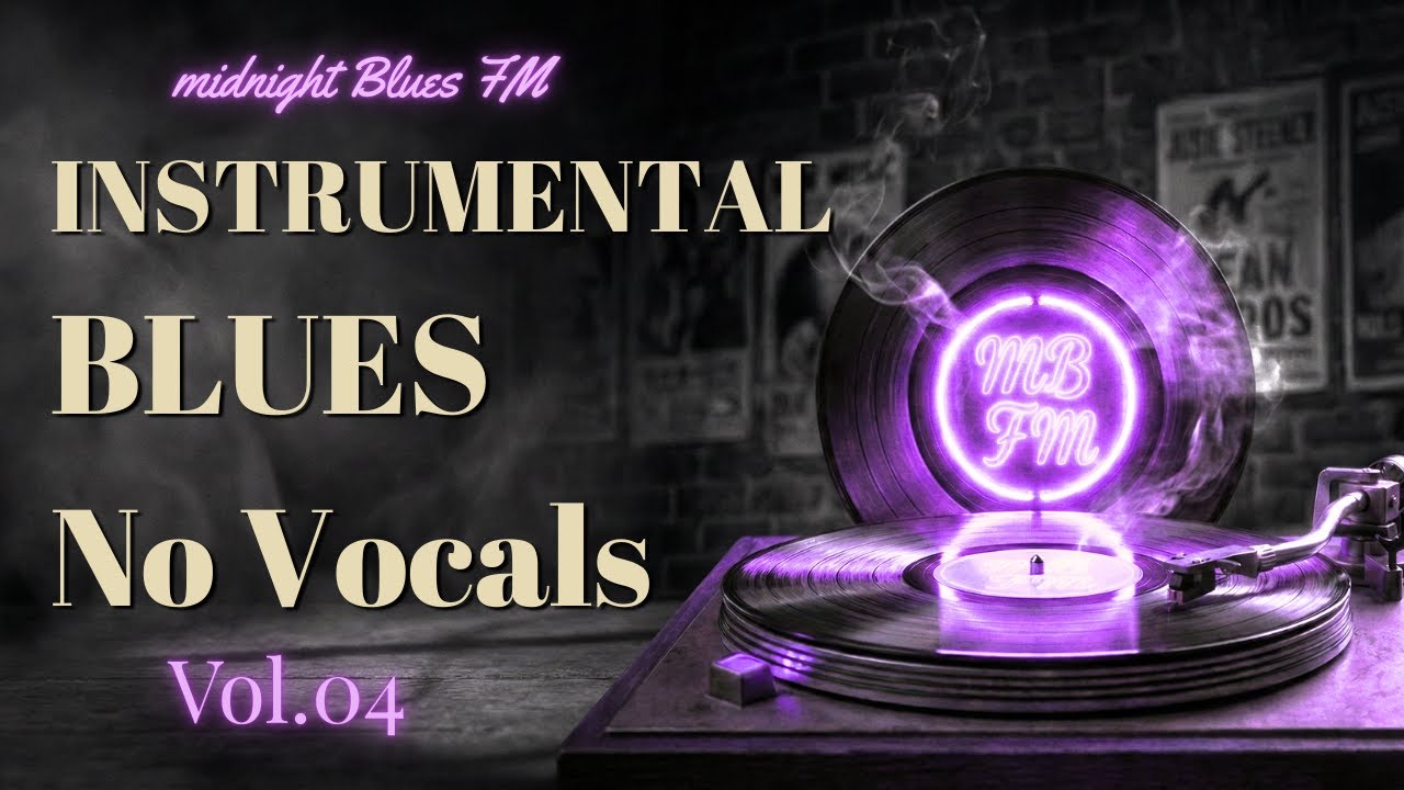80' Chicago Instrumental Blues (No Vocals): Smoky Guitar for Study, Work & Reading | Vol.04