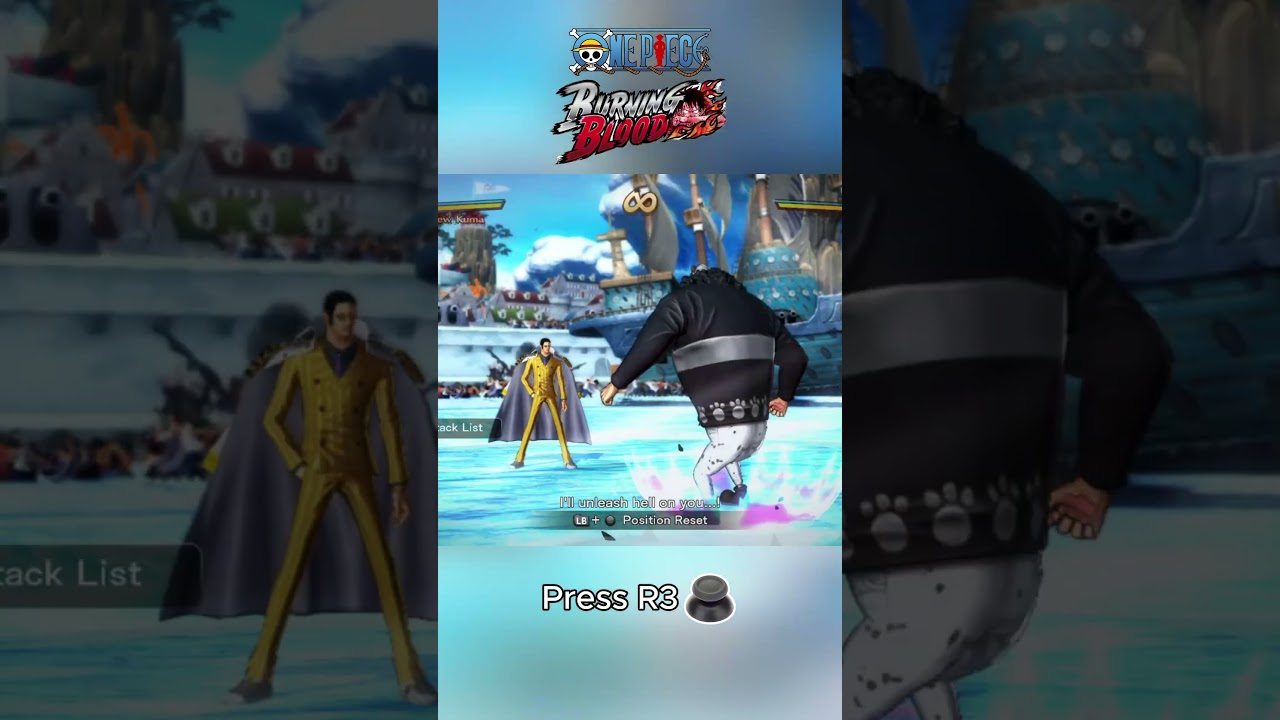 Kuma Ultimate Attacks- Onepiece Burning Blood