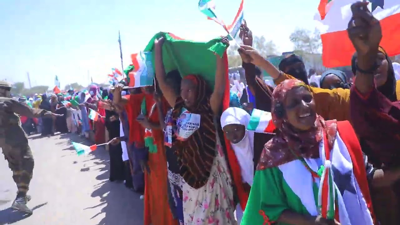 Muqaalada Soo dhawaynta Madaxweynaha Qaranka Somaliland ee Caynaba