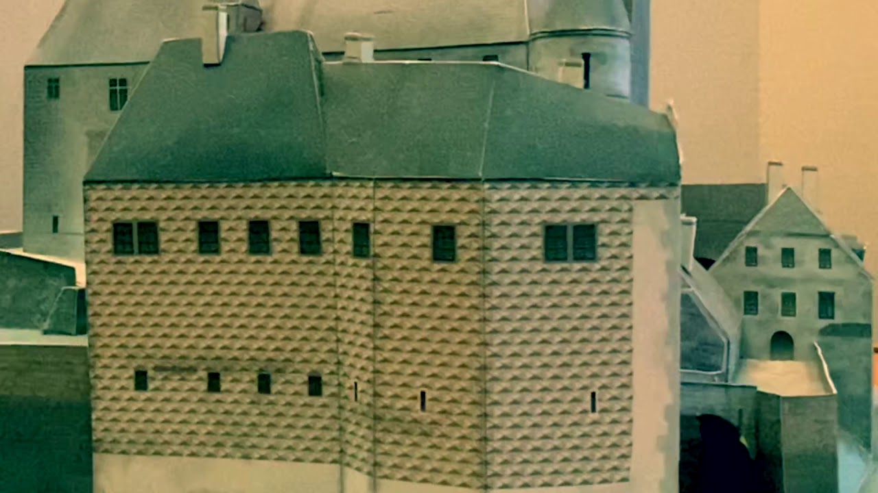 Paper model of Kost/ Pap&iacute;rov&yacute; model hradu Kost