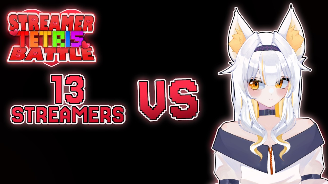 【Tetrio】ME VS 13 STREAMERS...