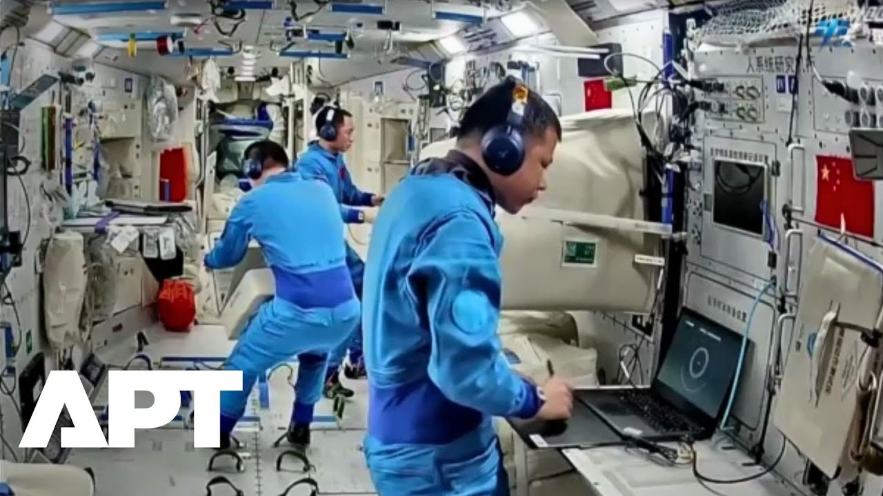 WATCH: Chinese Astronauts Conduct Advanced Experiments Aboard Tiangong Space Station | APT