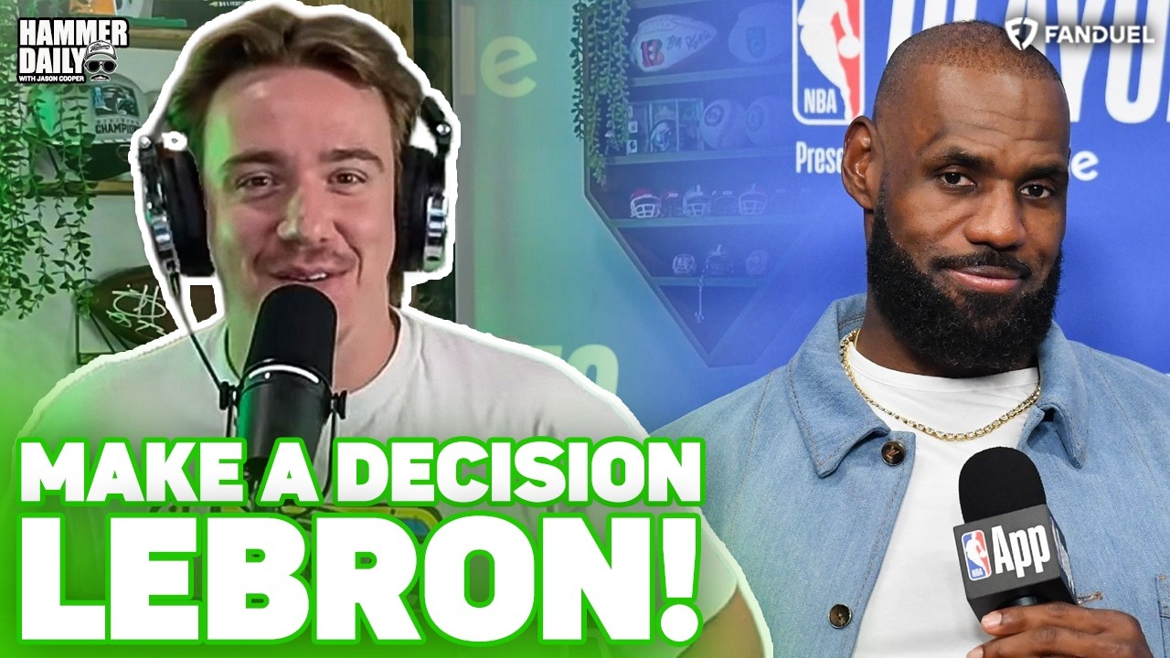 What the Betting Market Is Saying About LeBron's Future | Hammer Daily | Presented By FanDuel