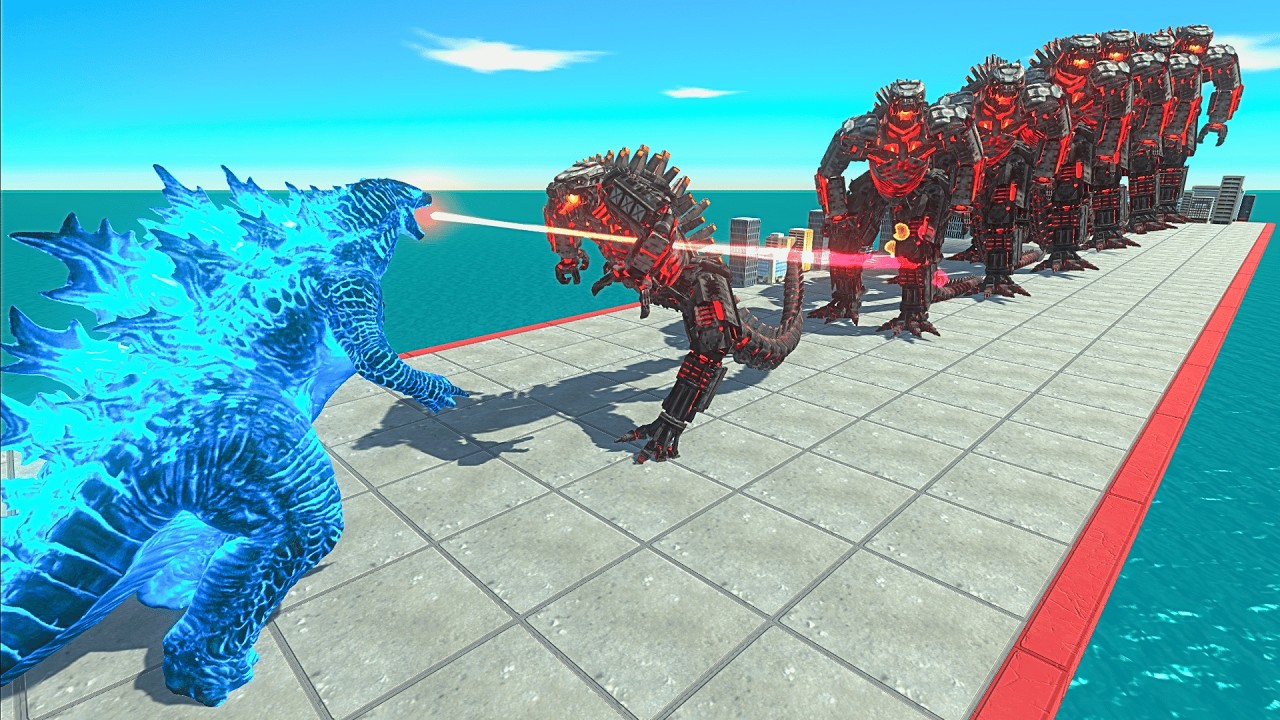 All New Kaiju vs 10 Levels of MechaGodzilla - Ultimate ARBS Size Comparison