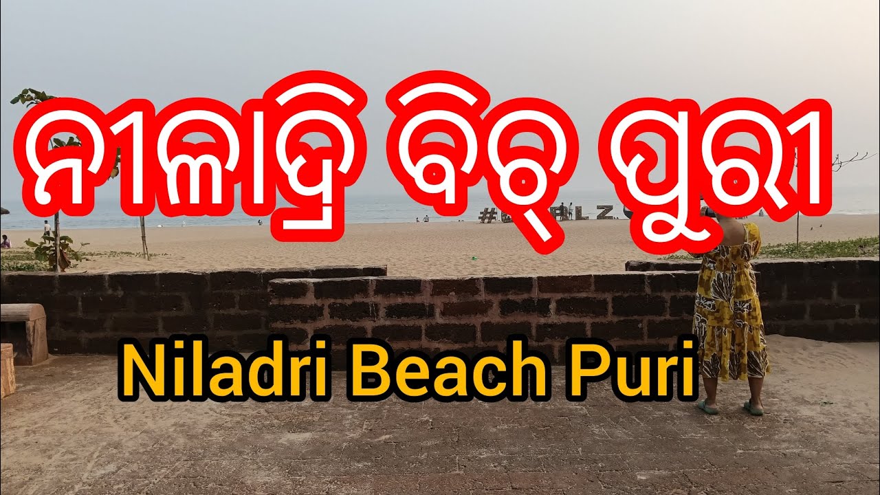 Niladri Beach Puri | ନୀଳାଦ୍ରି ବିଚ୍ ପୁରୀ | Clean Beach in Puri | #odiavlog