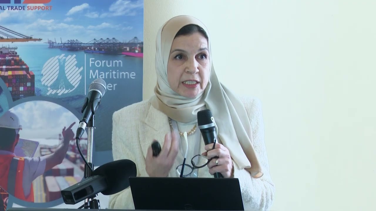 Mme. Djamila Hemici (SAA) : Assurance Maritime & Gestion des Risques | Forum Maritime d’Alger 2025
