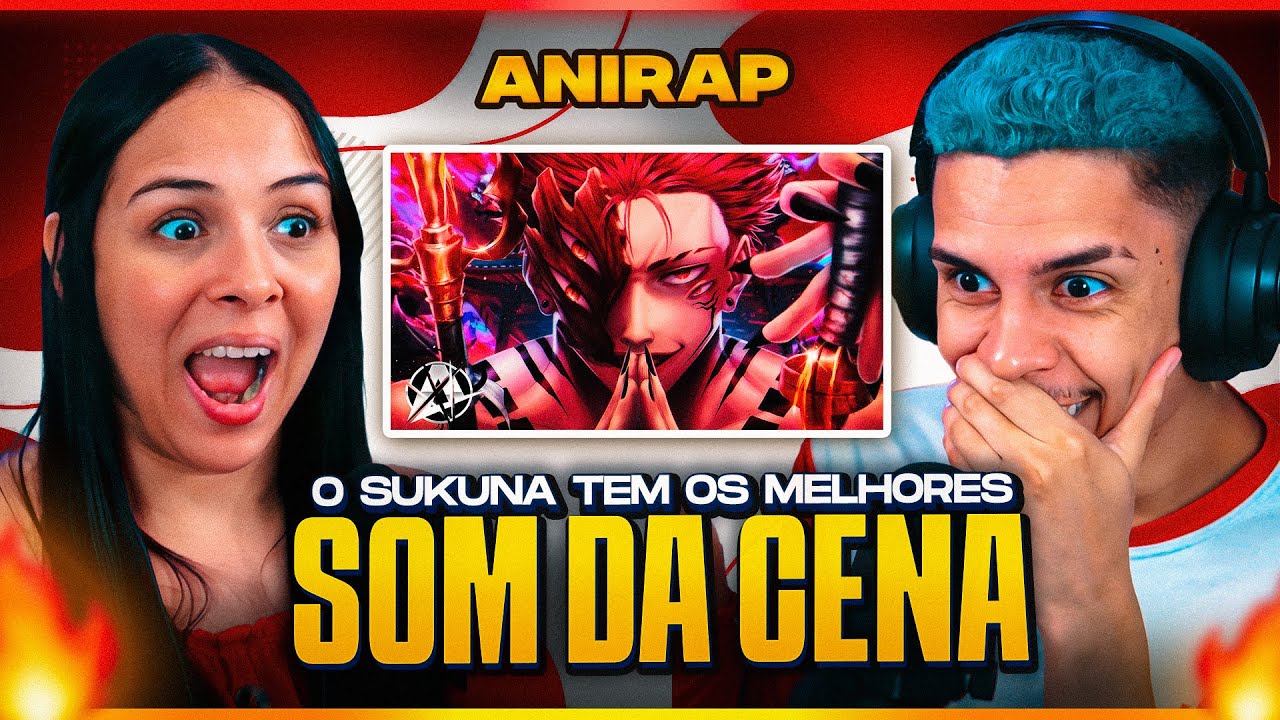 ANIRAP : Sukuna (Jujutsu Kaisen) | ARMAGEDOM | [Casal Jounin React] 🔥