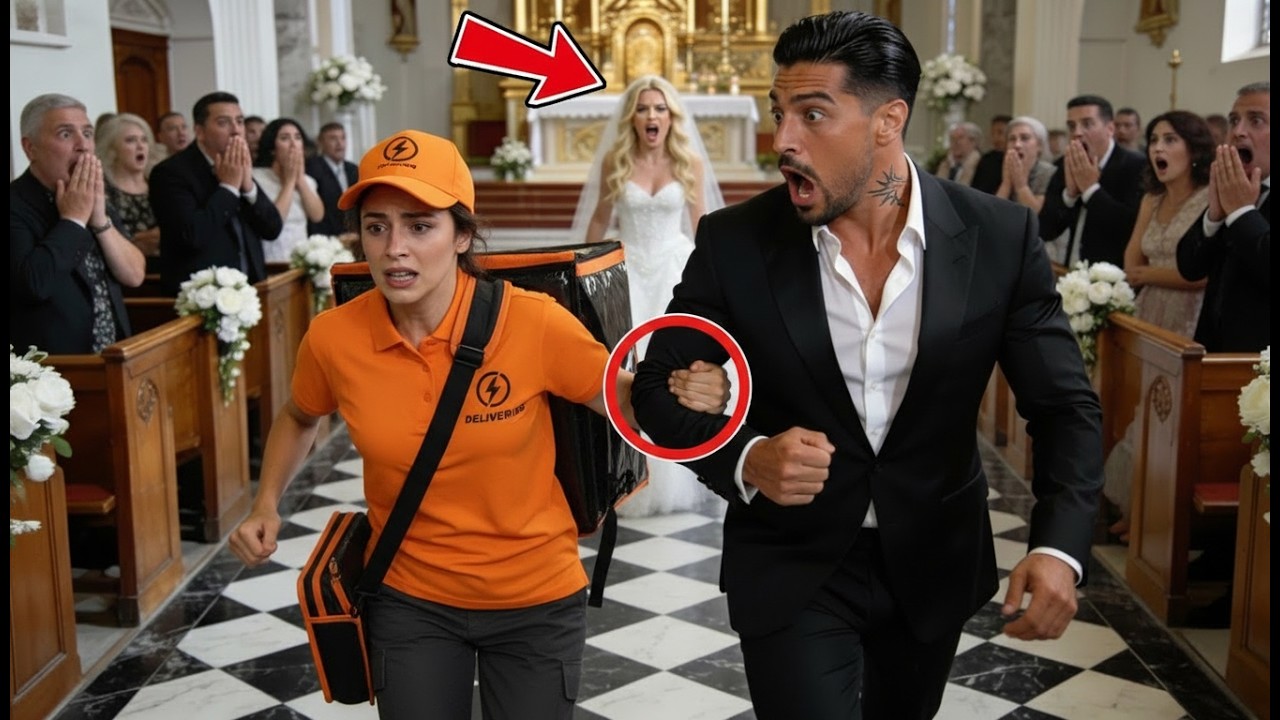 Mafia Boss Stunned When A Delivery Girl Pulled Him Out Of His Wedding - What Happened Next Shocked..