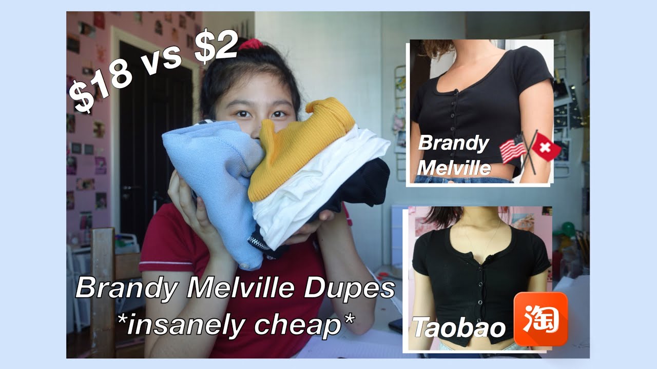 I tried Brandy Melville Dupes From Taobao *cheap & cute* // All only for $15