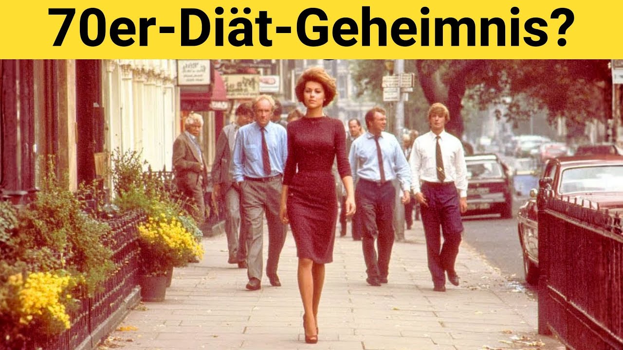Warum die Deutschen in den 1970er-Jahren so schlank waren (Die Wahrheit wird dich überraschen)