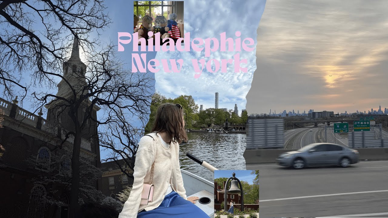 Vlog Road Trip⏐Philadelphie, PA et New York, NY ⏐pt 3⏐#aupair