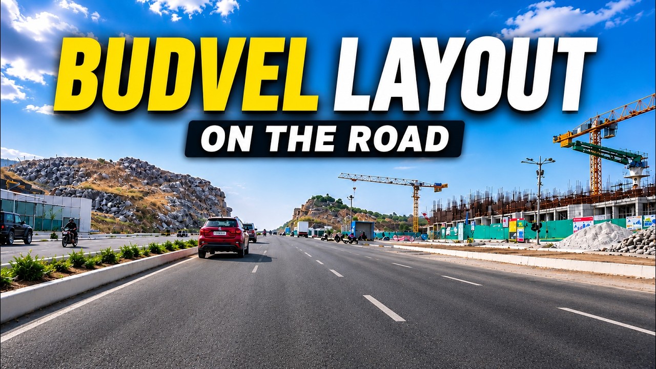 Budvel Layout Complete Road Walkthrough | Hyderabad 2026