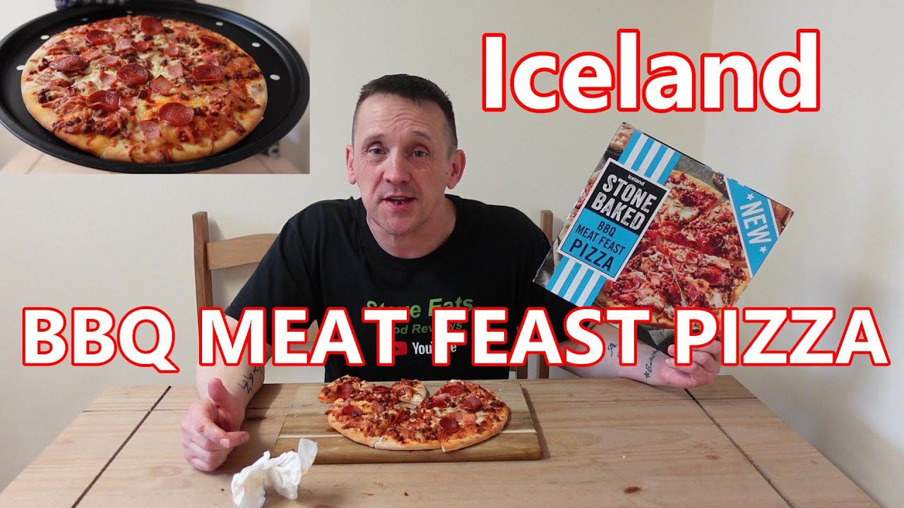 Iceland NEW Stonebaked BBQ Meat Feast Pizza Review
