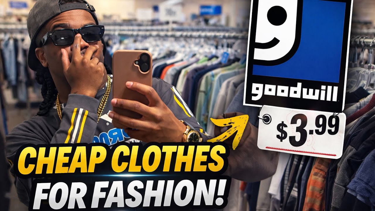 Shopping at goodwill (MUST SEE)