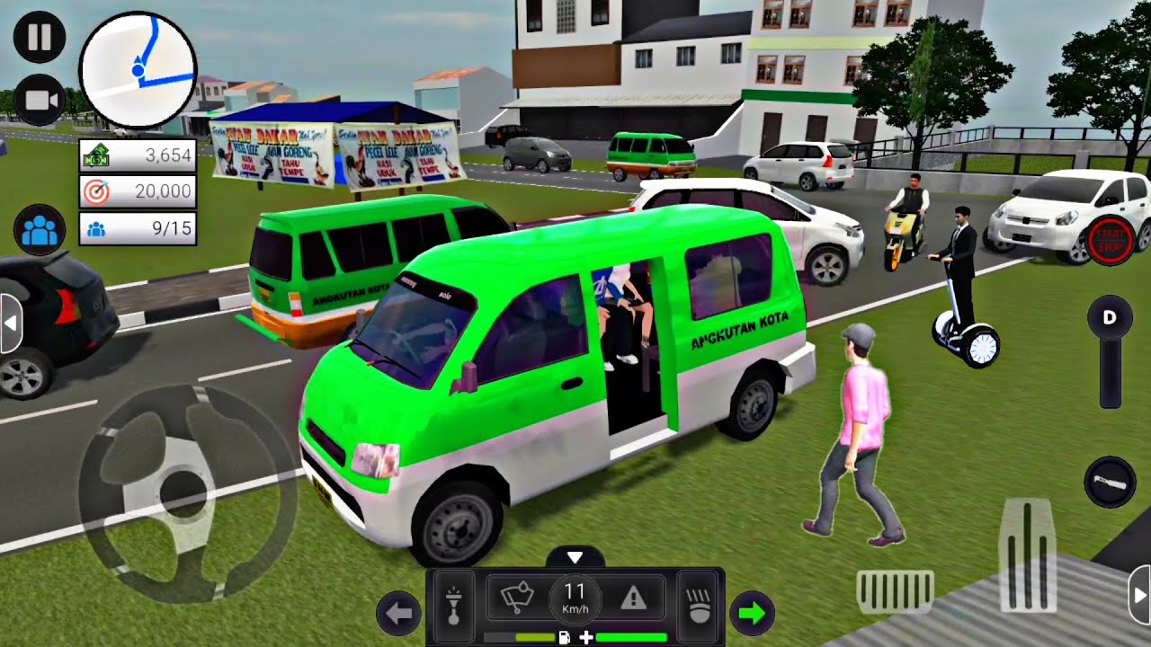 ANGKOY D GAME | Public Transport in Jakarta City # Android Gameplay