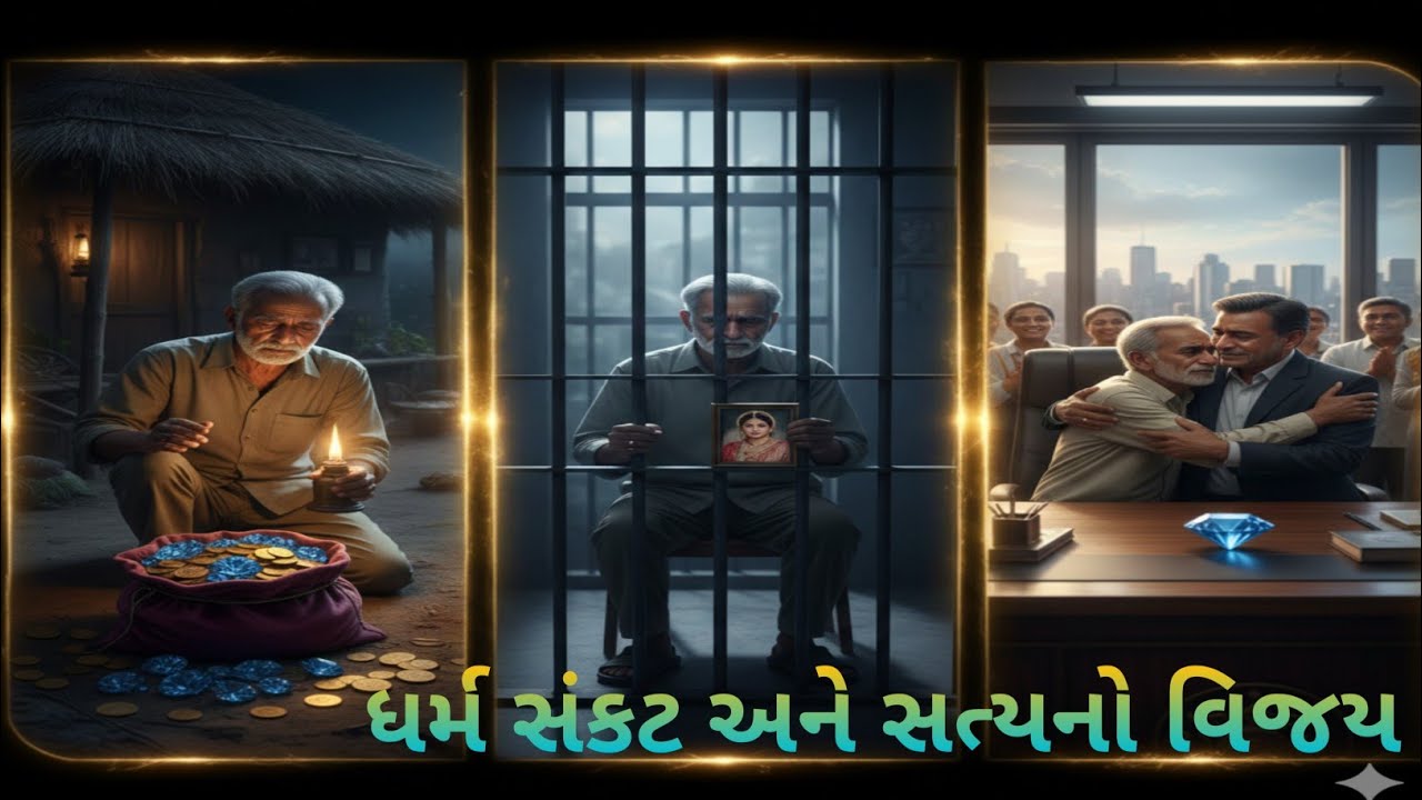 પ્રેરક બોધકથા - ધર્મ સંકટ અને સત્યનો વિજય | Gujarati Moral story | Gujarati Story
