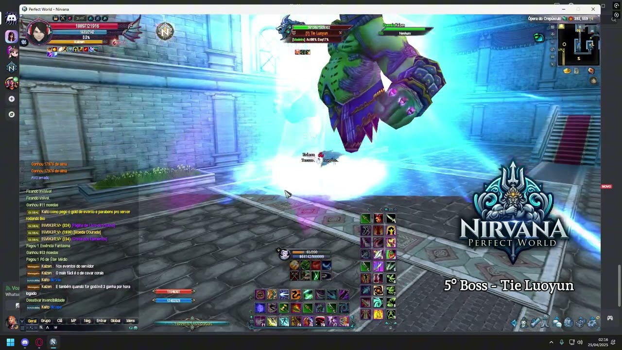 PW Nirvana - Todos os Bosses Dusk 3-3 (Guerreiro)