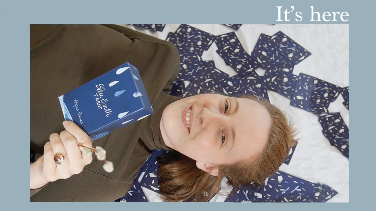 I made an INDIE TAROT DECK. Meet Blue Earth Tarot. walk thru, packing & shipping.