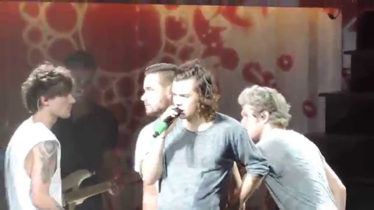 One Direction What Makes You Beautiful - Where We Are Tour, Charlotte, NC 9/28/14