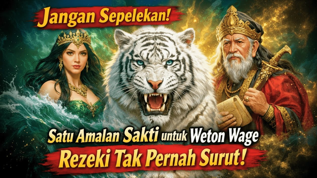 NGERI ❗ Jangan sepelekan WETON WAGE ❗ satu AMALAN SAKTI bikin merinding ❗