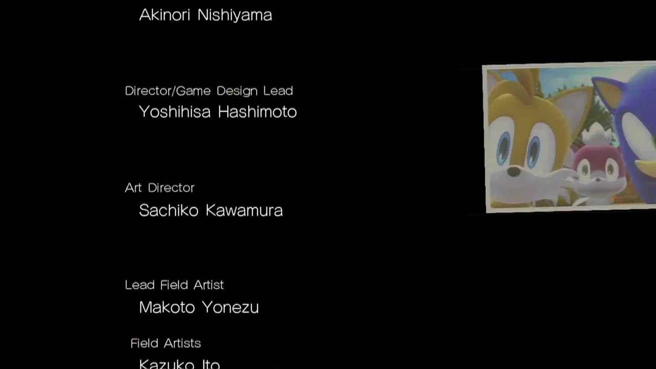 Sonic Unleashed Credits [1080 HD]